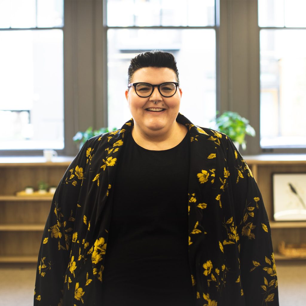 Headshot of persona Web Manager Mila